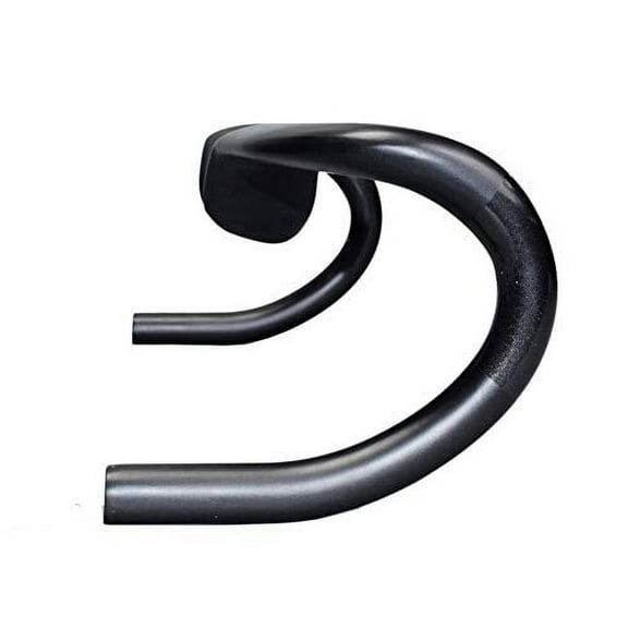 Road Bike Handlebar, 31.8 Mm Full Carbon Fixed Gear Lightweight Bike Road Bicycle Drop Bar Bent Handlebar 420MM/ 400MM/ 440MM,Black,440mm