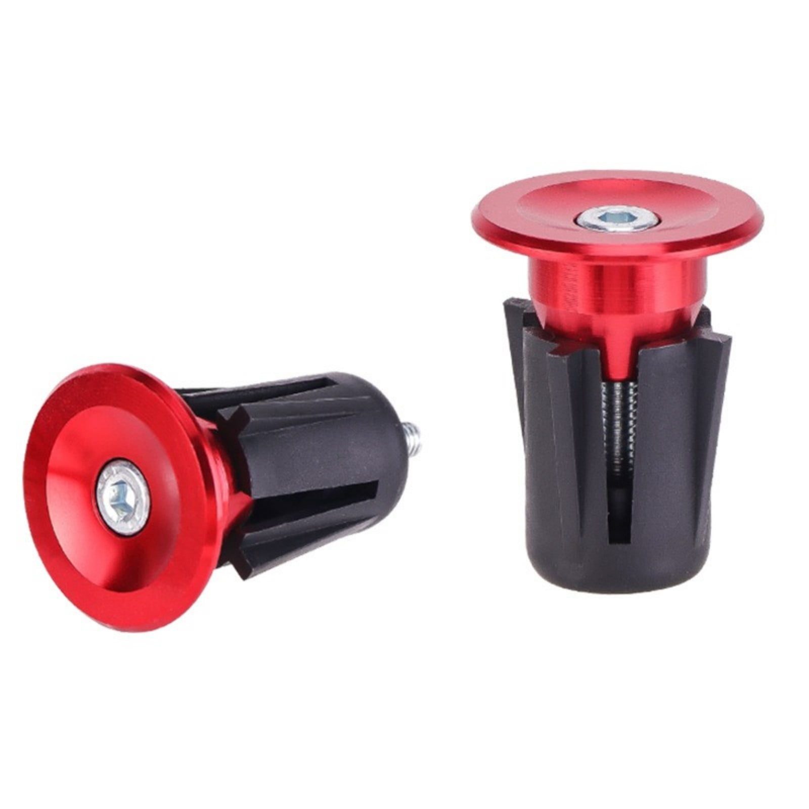 Road Bike Handlebar Handlebar End Plugs Aluminum Alloys Handle Plug ...