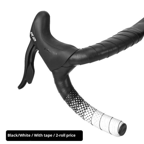 Road Bike Handlebar Tape with Shock-Absorbing Foam & Eco-Friendly Anti-Slip Cycling Bar Tape for Enhanced Grip and a Comfortable Ride (2 Rolls)