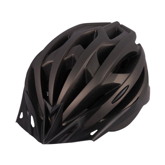 Road Bike Helmet Mountain Bike Helmet Adult Bike Helmet One-Piece Durable Helmet for Street Riding Silver 1 Pack