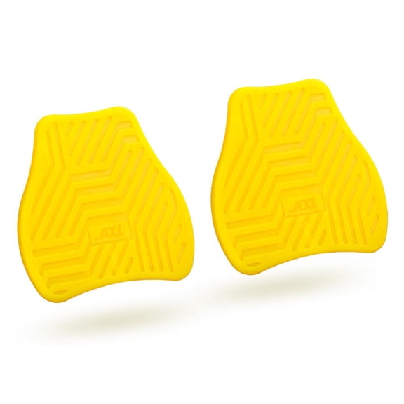 Road Bike Pedal Adapters Plate for Shimano for Spd Sl Self Locking Cleats Yellow L