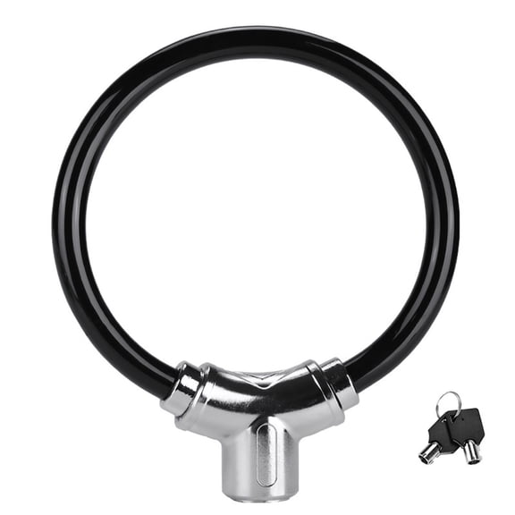 Road Bike Wheel Lock Wear-resistant Bicycles Lock Antitheft Mountain Bike Lock for Versatiles Cycling Needs