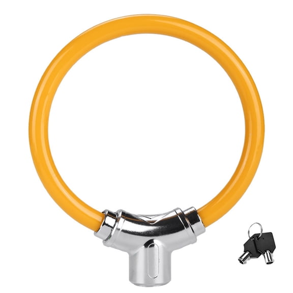 Road Bike Wheel Lock Wear-resistant Bicycles Lock Antitheft Mountain Bike Lock for Versatiles Cycling Needs