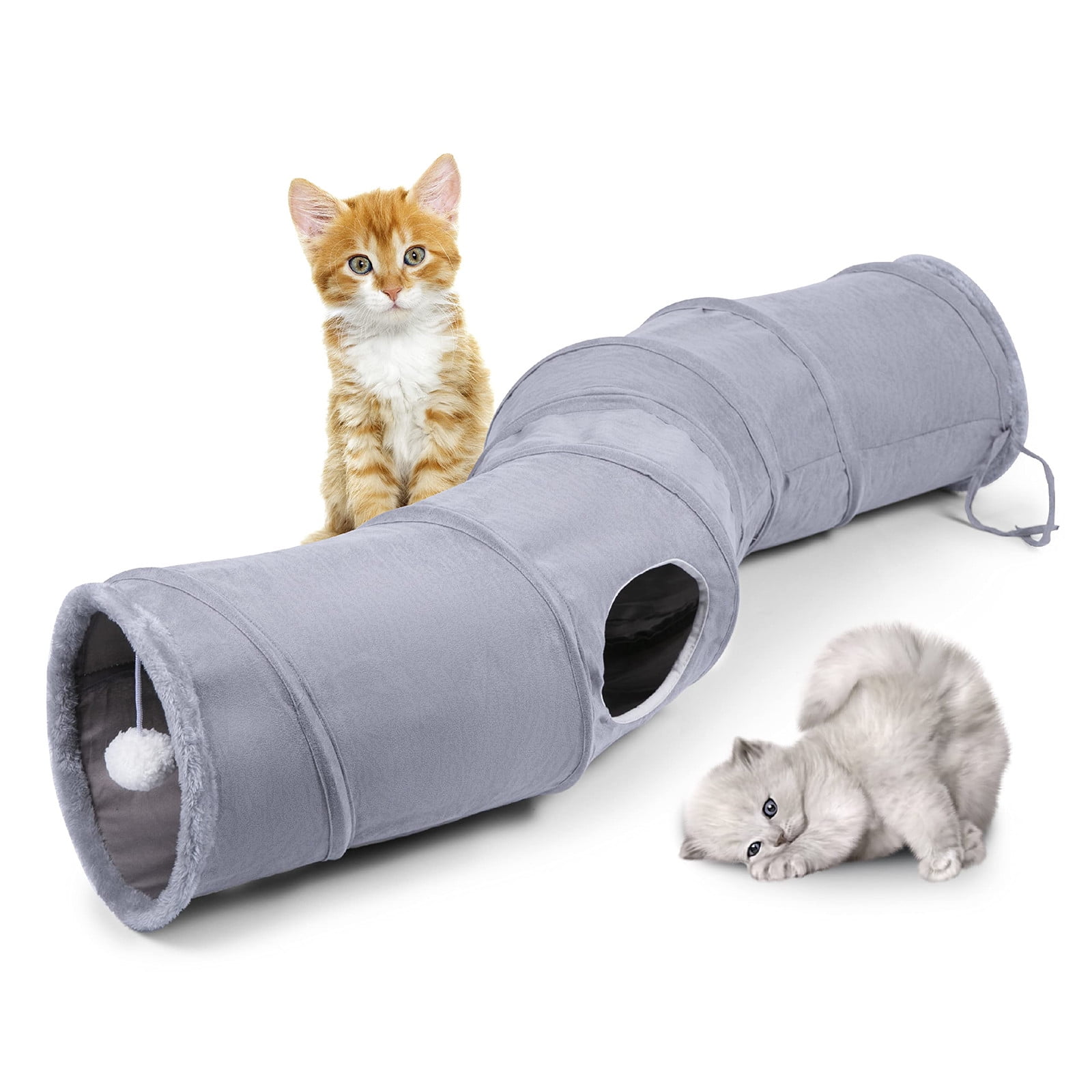 Road Cat Tunnel Collapsible Cat Play Tube 10.5 Inches in Diameter 3 ...