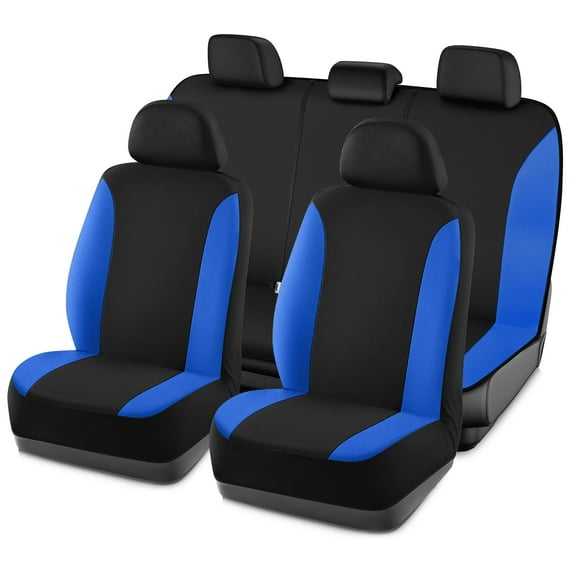 Road Comfort PolyPro Car Seat Covers Full Set – Front and Rear Split ...