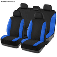 thumbnail image 1 of Road Comforts Car Seat Covers, PolyPro Front Seat Covers Set, Universal Fit Car Seat Protector for Cars Trucks Vans SUVs, Breathable, Easy to Install,Blue Full Set, 1 of 8
