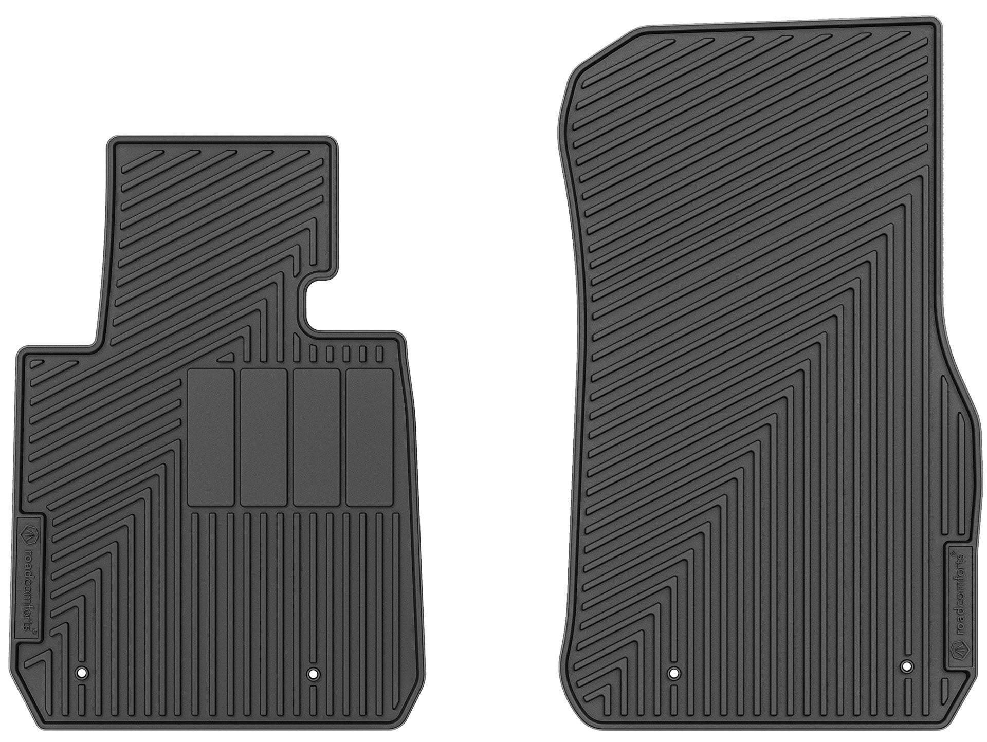 Road Comforts 2 Piece Front Set Custom Fit Floor Mat Fits select: 2014-2016 BMW 228, 2014-2016 BMW 328