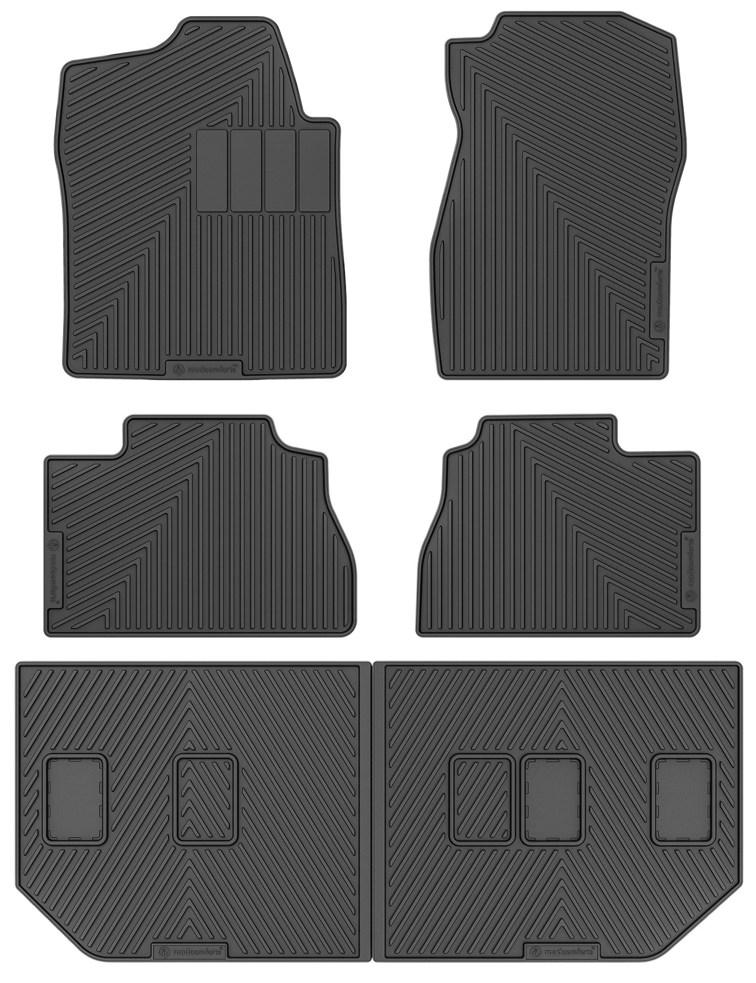 Road Comforts 3 Rows Set Custom Fit Floor Mat
