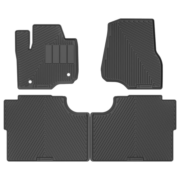 Road Comforts 4 Piece Set Large Custom Fit Floor Mat Fits select: 2017-2021 FORD F250, 2017-2021 FORD F350