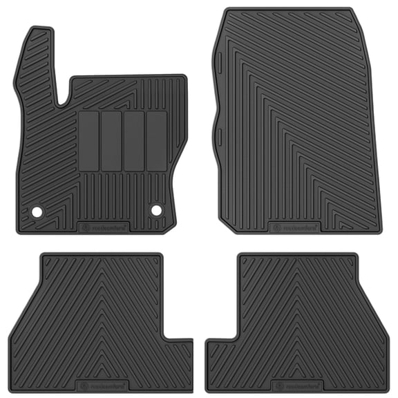 Road Comforts 4 Piece Set Standard Custom Fit Floor Mat Fits select: 2012-2018 FORD FOCUS