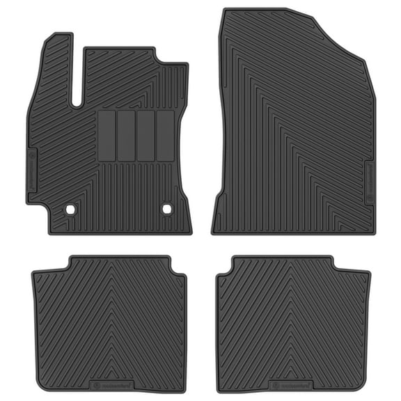 Road Comforts 4 Piece Set Standard Custom Fit Floor Mat Fits select: 2014-2019 TOYOTA COROLLA