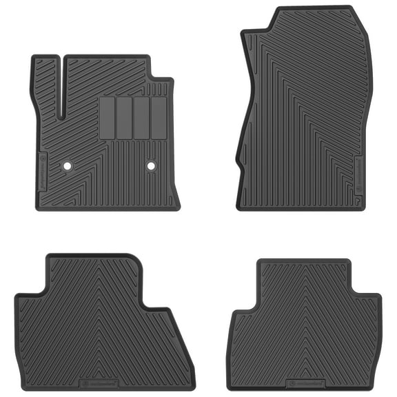 Road Comforts 4 Piece Set Standard Custom Fit Floor Mat Fits select: 2015-2018,2020 CHEVROLET TAHOE