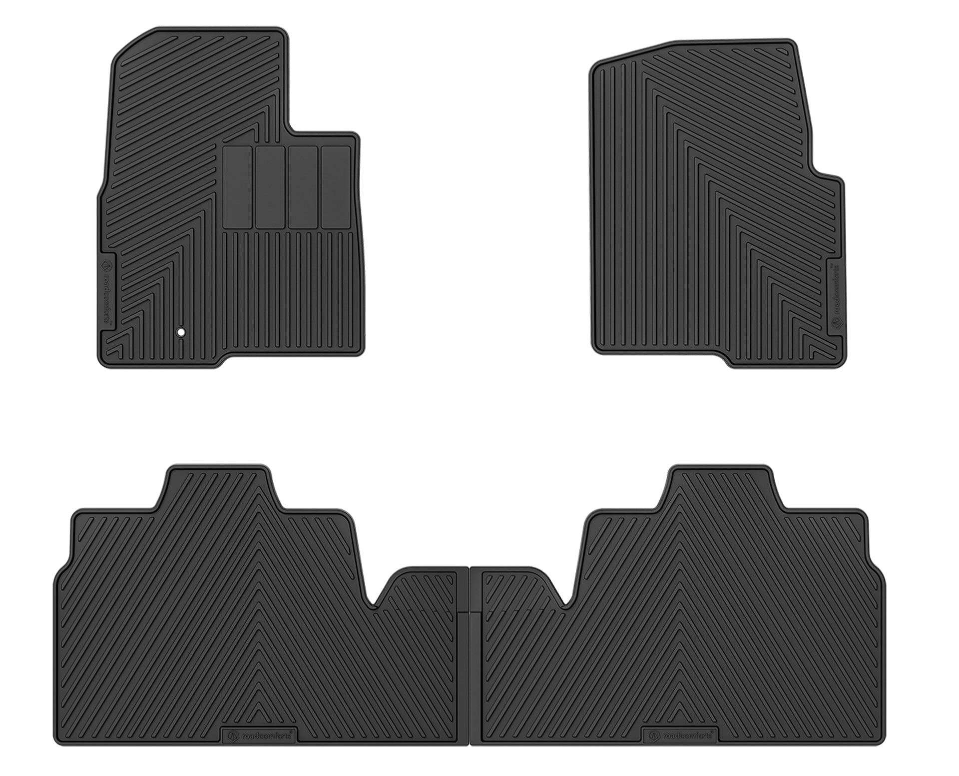 Road Comforts 4 Piece Set Standard Custom Fit Floor Mat