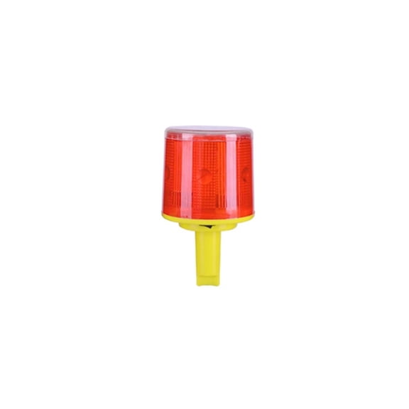 Road Construction Safety Flashing Light Solar Powered LED Warning Light