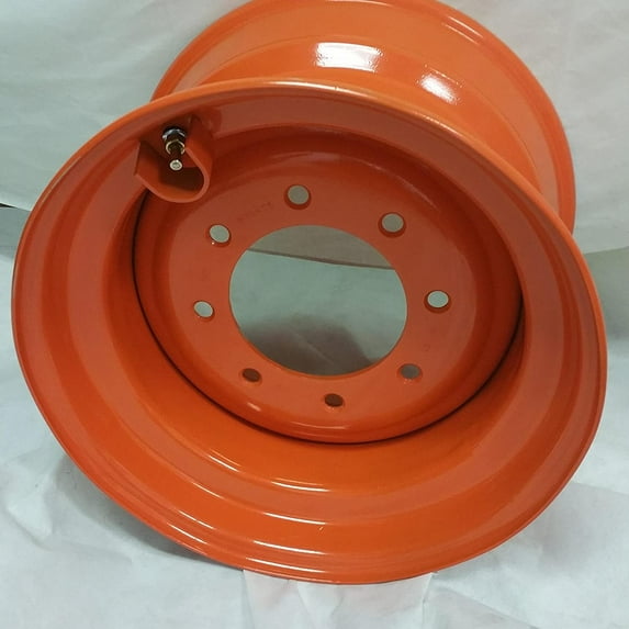 Road Crew 16.5" Bobcat Rim 10 x 16.5 inch 8 Lug, Orange