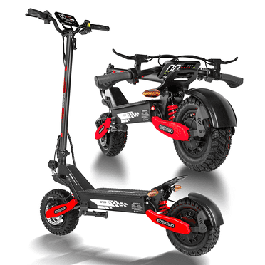 Off Road Electric Scooter for Adults, 1200W Motor Fast E Scooter, Up to 28MPH Top Speed & 20Miles Long Range, 11" Off-Road Tires, 330lbs MAX Load, Foldable