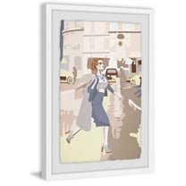Road Fashion Framed Painting Print