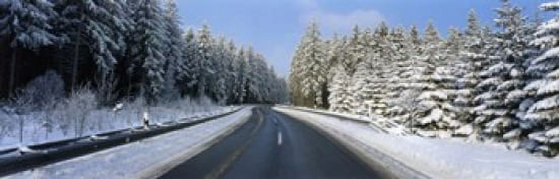 Road Hochwald Germany Canvas Art - Panoramic Images (18 x 6)