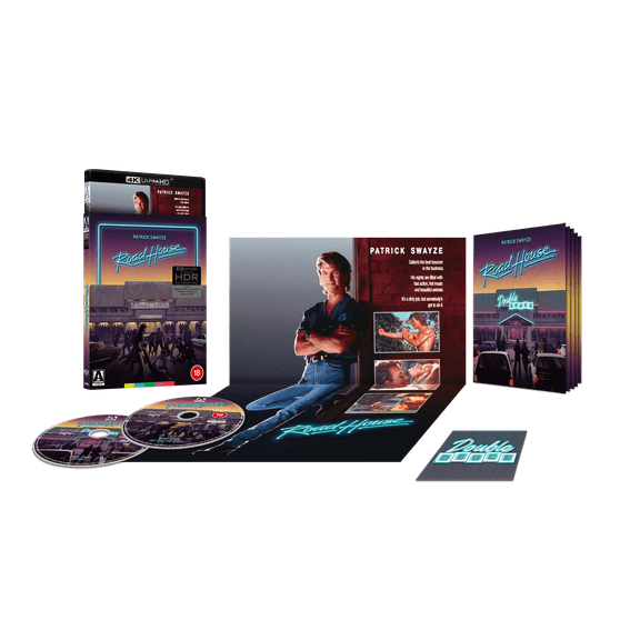 Road House Limited Edition (4K Ultra HD) Ben Gazzara Kelly Lynch Patrick Swayze Sam Elliott Region Free