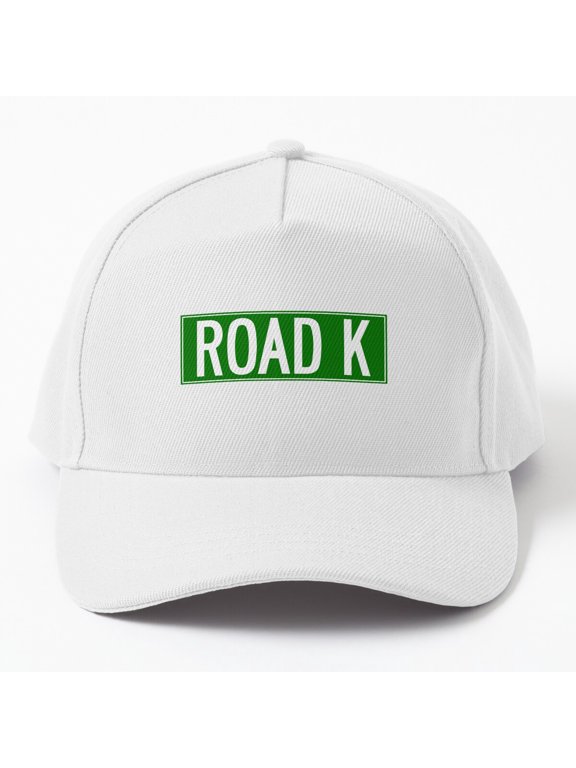 Road K Hampton Bays Baseball Cap, Travel Graphic Design
