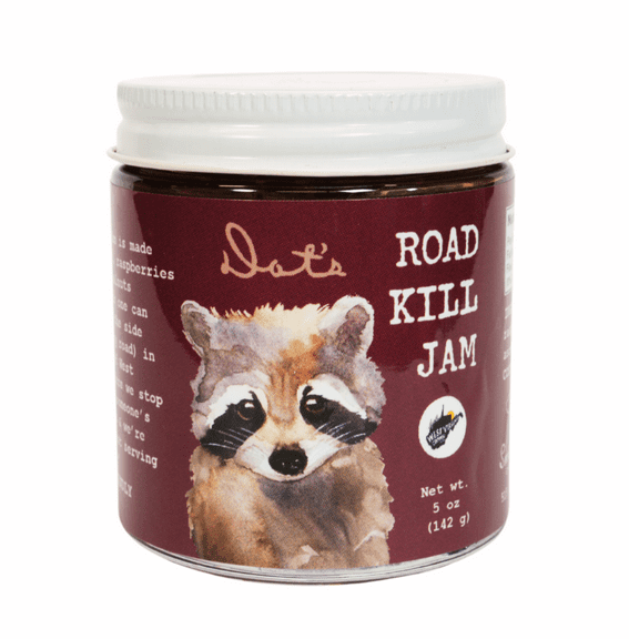 Road Kill Jam, 5 oz - Craft, Gourmet, Unusual Jams & Jellies Made in West Virginia, USA