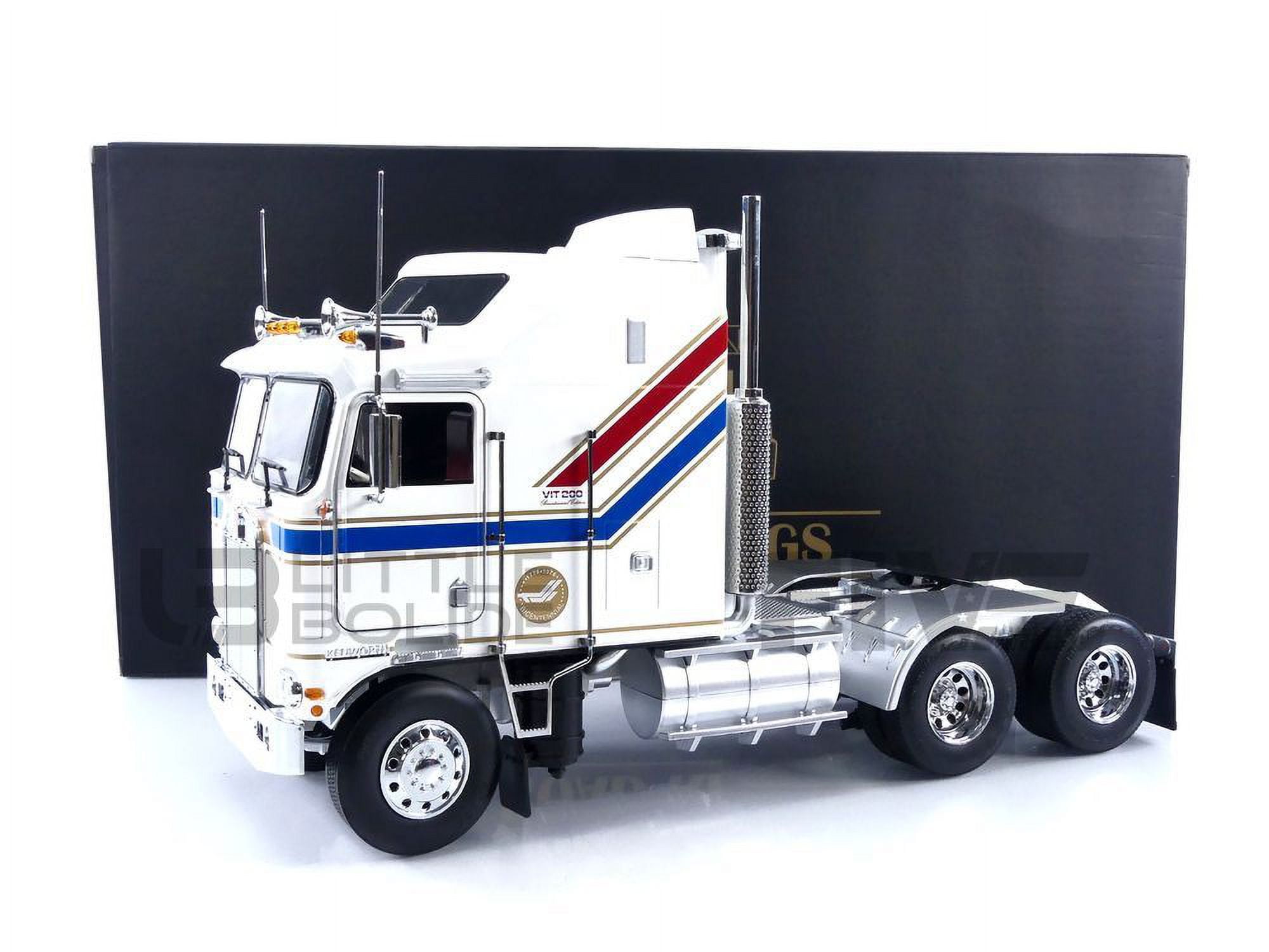 Road Kings 1976 Kenworth K100 Aerodyne Tractor Truck 3 White Road Kings 1976 Kenworth K100 Aerodyne Tractor Truck 3 White