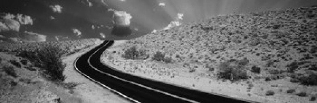 Road Las Vegas Nevada USA Canvas Art - Panoramic Images (18 x 6)