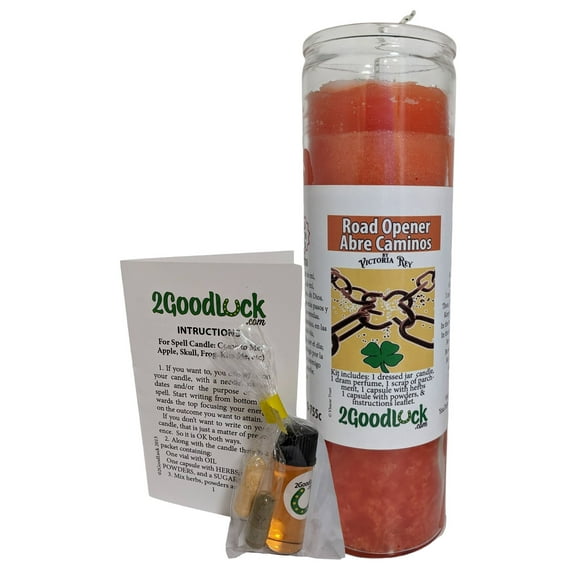 Road Opener Dressed Candle Kit - Abre Camino