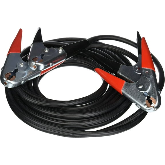 Road Power 087660108 4/1 16' AWG Black Booster Cables