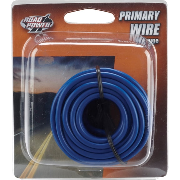 Road Power 55669433 14 Gauge, Blue, 17' Automotive Copper Wire