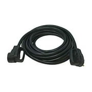 Road Power 65039601 25' 10/3 30-Amp Extension, Heavy Duty, Weather Resistant RV and Marine Boat Power Cord Suitable for Mobile Homes and Recreational Areas, Black