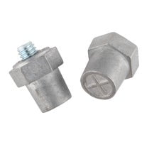 Woods Battery Charging Post Side Terminal - Lead-Free, Universal Fit - 2 Count