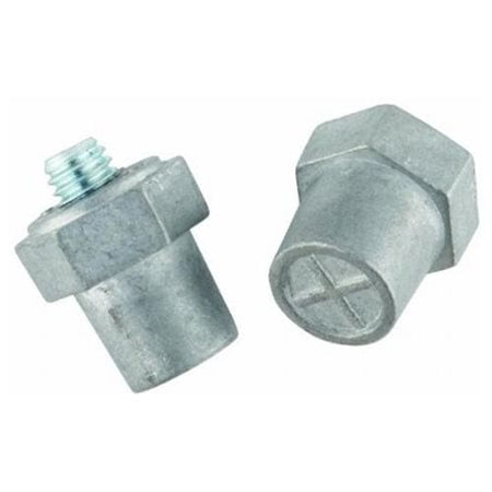 Woods Battery Charging Post Side Terminal - Lead-Free, Universal Fit - 2 Count