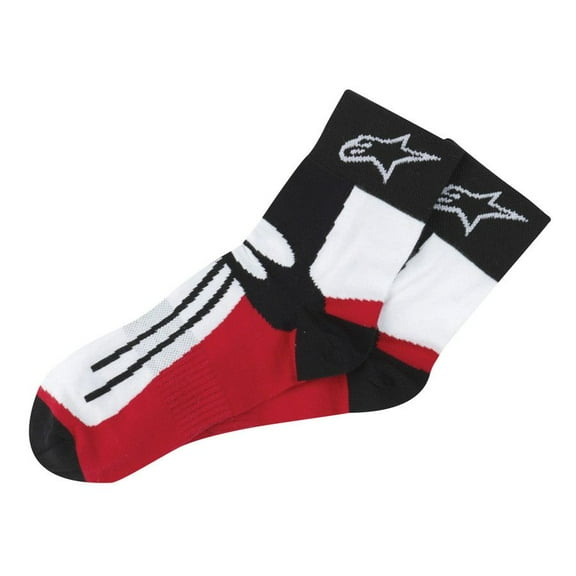 Road Racing Short Socks Red/Black/White