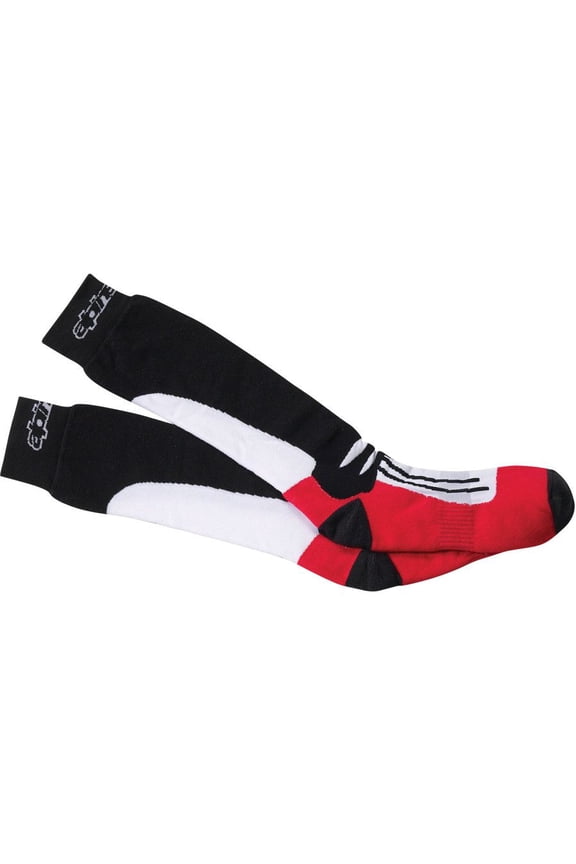 Road Racing Summer Socks Red/Black/White