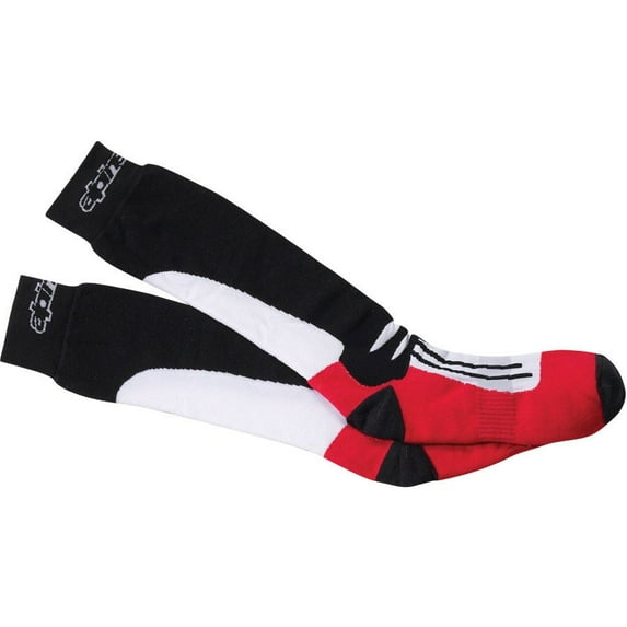 Road Racing Summer Socks Red/Black/White