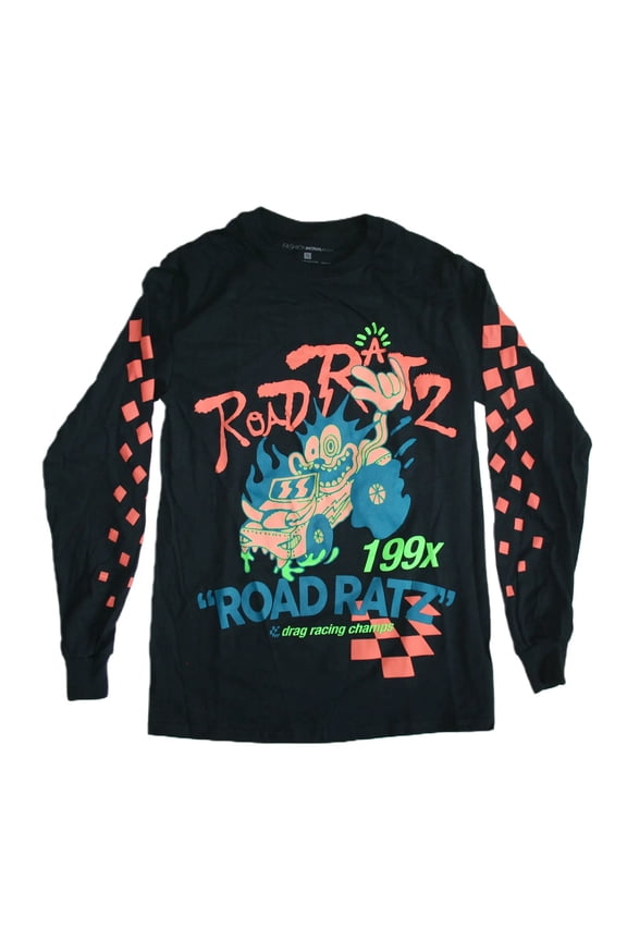 Road Ratz Drag Racing Champs Men's Graphic Print Shirt (2XL)