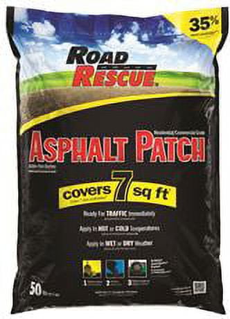 Road Rescue Asphalt Repair, 50 Lb. Bag