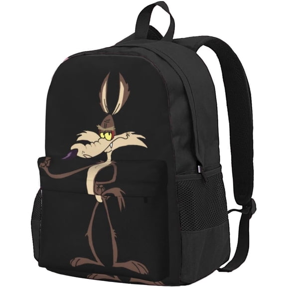 Road Runner-15 Cartoon Stylish Backpack Travel Hiking Camping Daypack Book Bag Schoolbag Laptop Bags