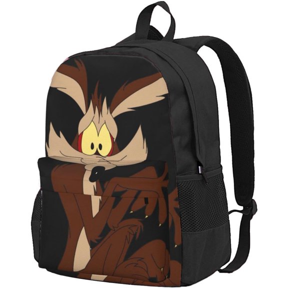 Road Runner-9 Cartoon Stylish Backpack Travel Hiking Camping Daypack Book Bag Schoolbag Laptop Bags