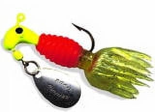 Road Runner Crappie Thunder - 1/8 oz. - Chartreuse Sparkle