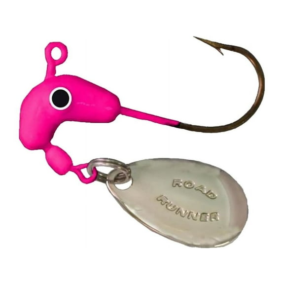 Road Runner Original Head 1/8oz Underspin Jighead Pink 8PK