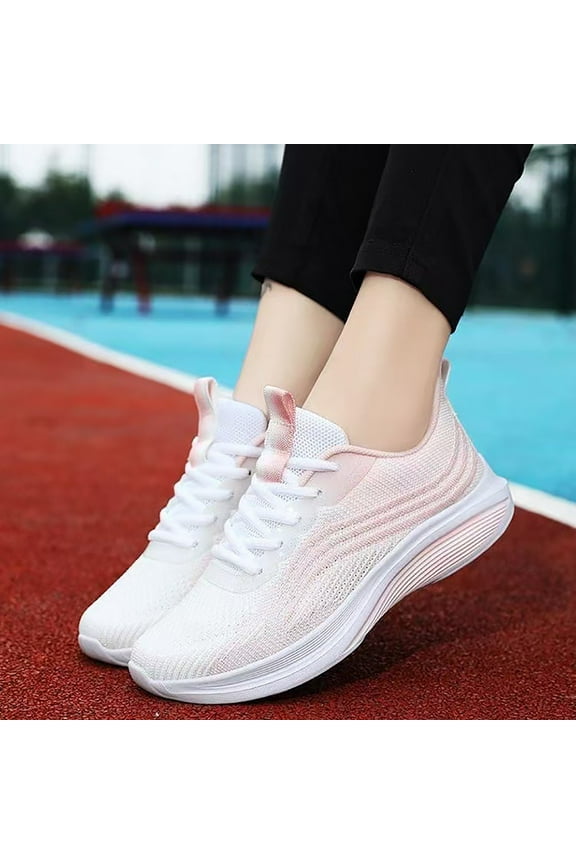 Road Running Shoes for Womens Casual Arch Support Plantar Fasciitis Flat Feet Walking Shoes Orthotic Supportive Sports Sneakers for Foot Heel Pain Relief