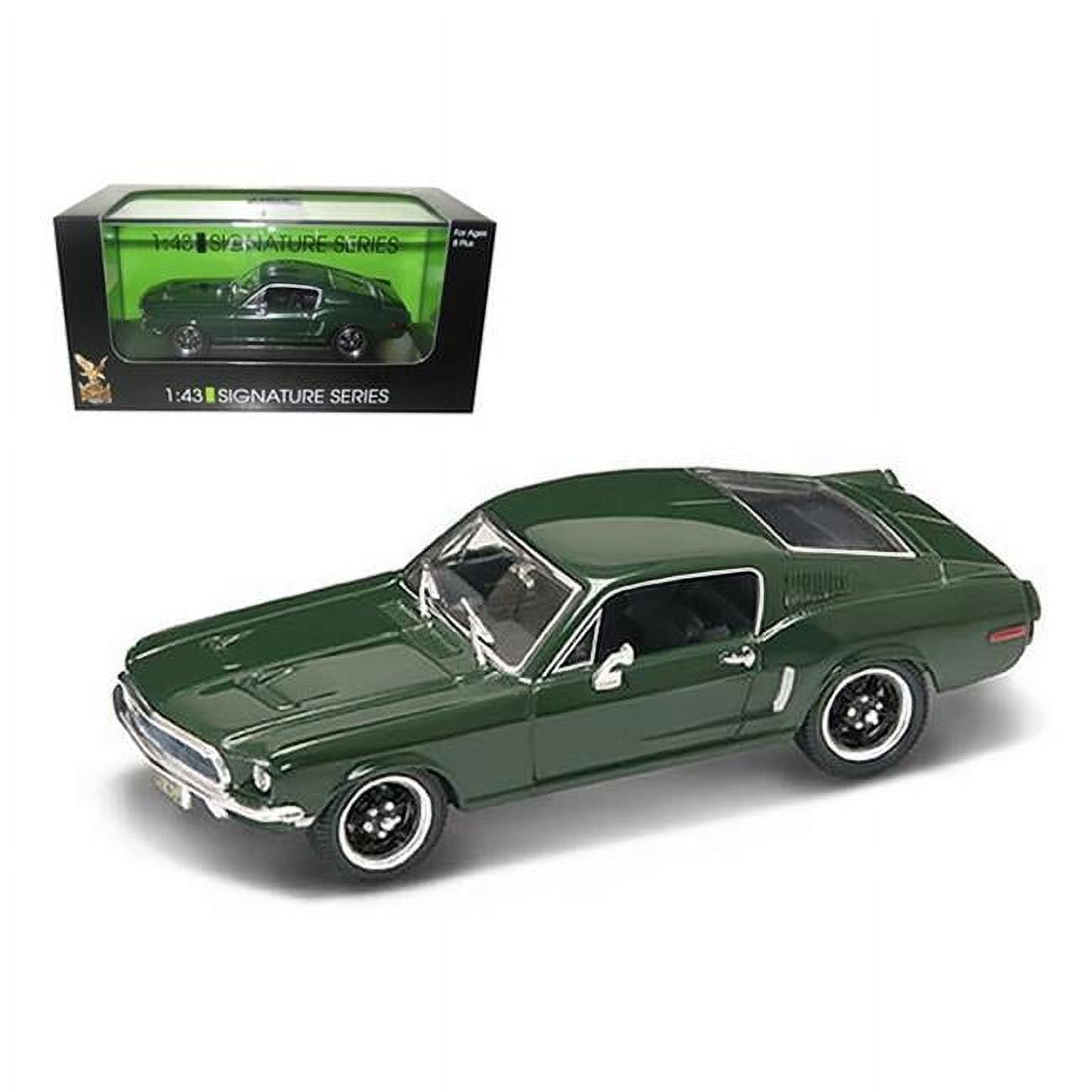 Road Signature 1968 Ford Mustang GT Green 1-43 Diecast Car Model Signature Series