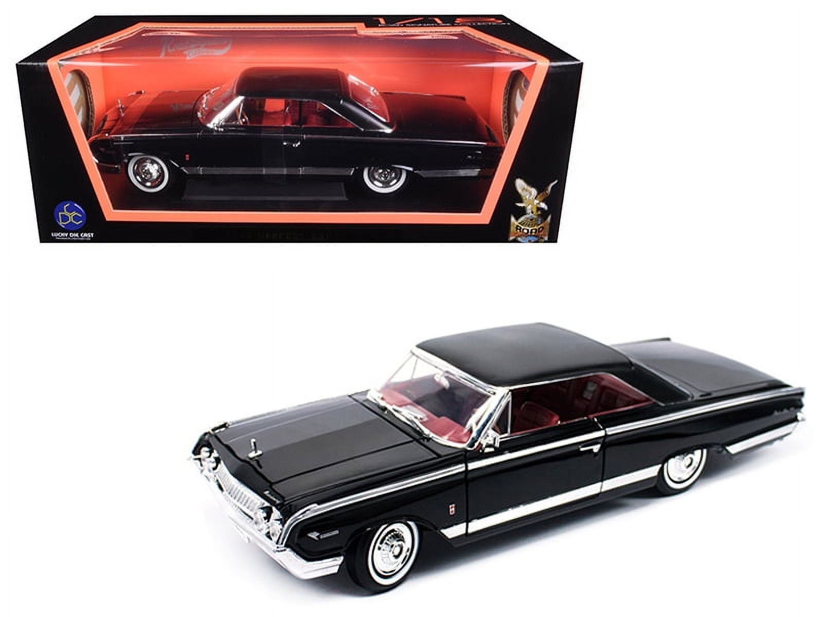 Road Signature 92568BK 1964 Mercury Marauder 1 by 18 Scale