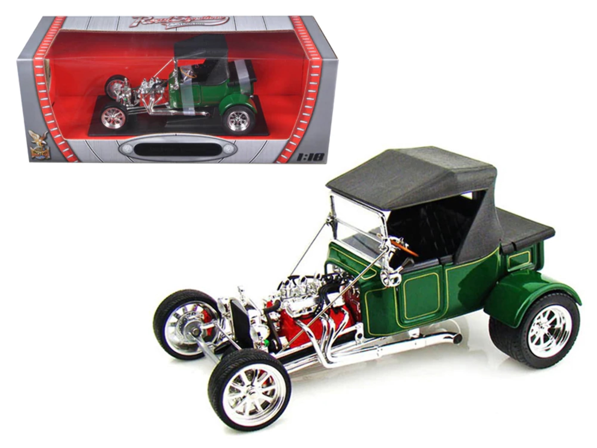 1923 Ford T-Bucket Roadster blanco 1/18 modelo de coche fundido a