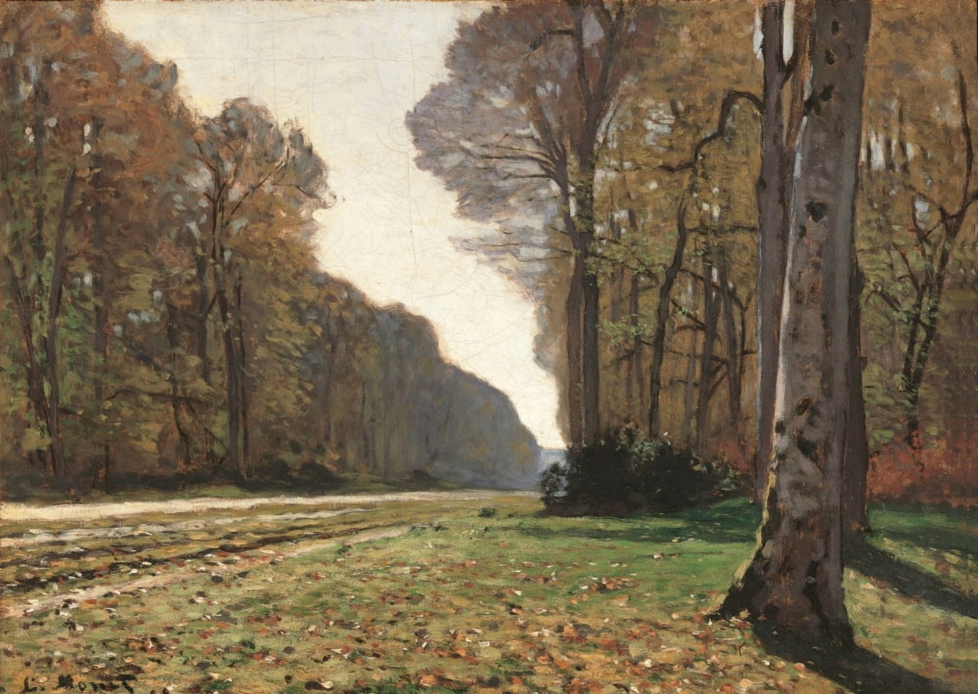 Road To Chailly Canvas Art - (36 x 24)