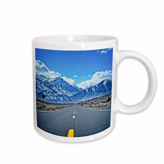 3drose, Road to the Eastern Sierras, 11oz Mug