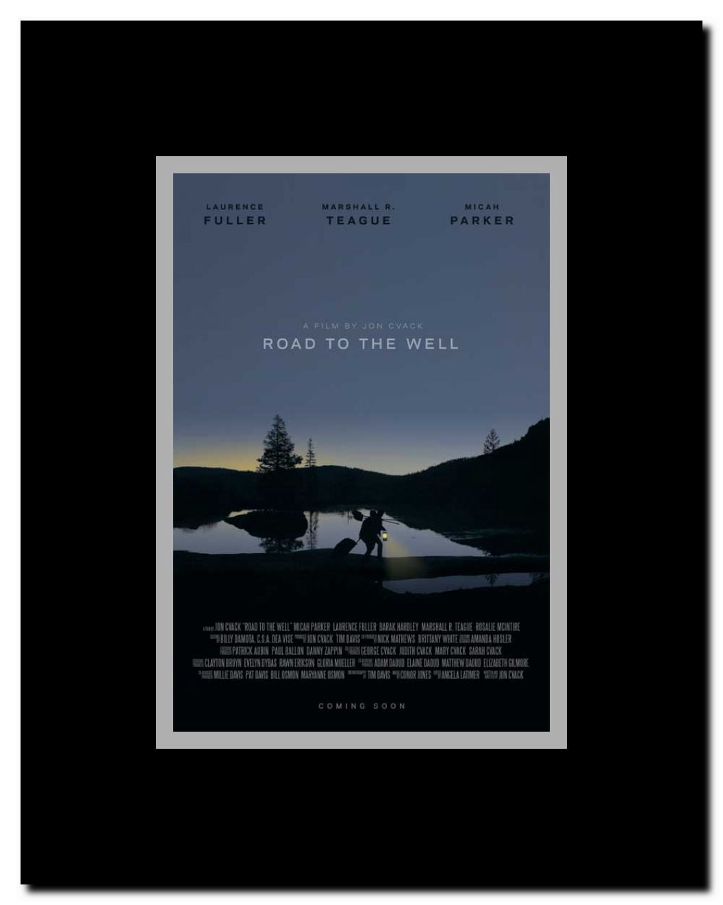 Road To The Well Framed Movie Poster