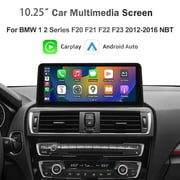 Road Top 10.25 Inch Touchscreen Wireless CarPlay for BMW NBT F20/F21/F22/F23 Android Auto Car Stereo Multimedia Car Radio Receiver Mirrorlink